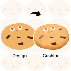 بيع بالجملة مخصص للاستخدام المنزلي كرسي محشو من الفاكهة القطنية وسادة مستديرة ناعمة من القطيفة وسادة وسائد من القطيفة - Product Image 3