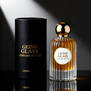 Flacone Spray per Profumo Professionale con Base Pesante e Coperchio a Sfera Dorato per Distribuzione di Profumeria di Lusso - Product Image 2