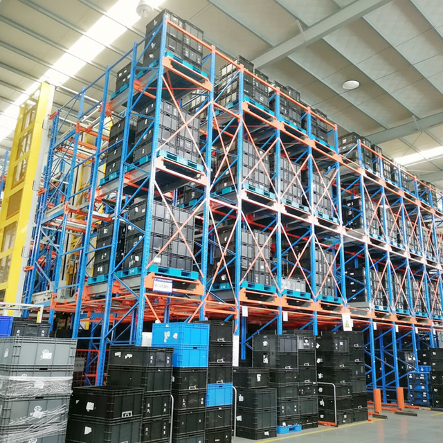 Intelligent High-Efficiency Heavy Duty Steel Industrial Automated ASRS Storage Retrieval System Corrosion Warehouse Rack