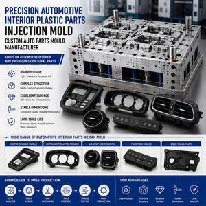 Precision Automotive Interior Plastic Parts Injection Mold Custom Auto Parts Mould Manufacturer