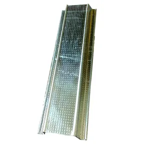 2024 China Factory Galvanized Ceiling Profile Drywall Metal Stud C Channel Metal Furring Channel Size