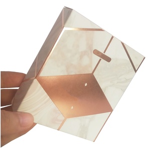 2023 thời trang tùy chỉnh in logo Hộp Quà Tặng 350 gam tráng giấy mỹ phẩm Lip Ống bao bì hộp - Product Image 1