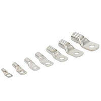 Haute Qualité SC4-4 SC4-5 SC4-6 Nu Cuivre Lug Cosses Batterie Fil De Soudage Câble Fil Terminal Connecteur