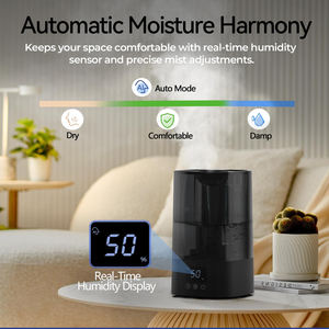 Nouvel humidificateur ultrasonique LED 7 couleurs avec diffuseur d'huiles essentielles aromatiques H2O - Garantie 1 an - Product Image 2