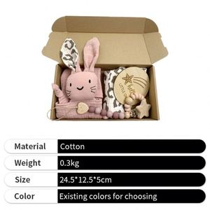 Promotion Babyshower Baby Gift <b>Box</b> Blanket Bib Baptism Newborn Baby Gift Set for Kid - Product Image 2