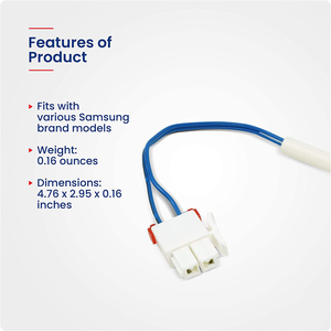 Capteur de température universel pour réfrigérateur <span class=keywords><strong>Samsung</strong></span> DA32-10105H, pièces détachées d'origine, capteur 5K 10K - Product Image 5