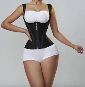 Nouvel Arrivage Gaines Colombiennes Post-partum Taille Haute Compression Forte Latex Débardeur Corset <span class=keywords><strong>Gilet</strong></span> Amincissant - Product Image 6