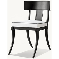 Ensemble de chaises de salle à manger modernes en aluminium, fabriquées à la main, avec soudure de précision, pour une utilisation en extérieur dans la cour