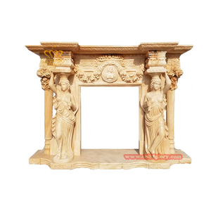 <span class=keywords><strong>Cheminée</strong></span> en marbre blanc moderne Sculpture d'art personnalisée en bois de <span class=keywords><strong>grande</strong></span> <span class=keywords><strong>cheminée</strong></span> décorative <span class=keywords><strong>Insert</strong></span> autoportant pour l'intérieur - Product Image 2