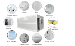 Rumah Prefabrikasi Kontainer Lipat Grosir 40ft 30ft 20ft Rumah Luar Ruangan yang Dapat Diperluas - Product Image 2