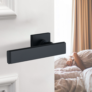 Manija de puerta principal Reversible Exterior moderna, manija de puerta minimalista resistente para apartamento - Product Image 2