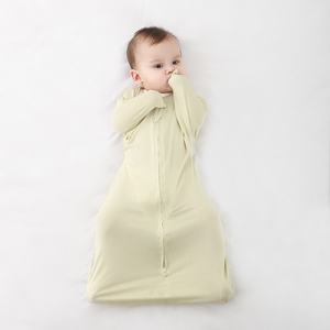 Спальный мешок Solino для новорожденных из органического хлопка с дизайном для рук и рта, на двусторонней молнии, антибактериальный, дышащий - Product Image 5