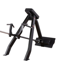 Machine commerciale d'entraînement de force de dos incliné de rangée de barre en T supportée par la poitrine chargée par plaque avec poignées multi-grille pour le gymnase à la maison