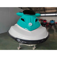 Factory Direct 1400cc 4 Temps Jet Ski en fibre de verre Bateau à moteur à 3 corps à bas prix Wave Runner