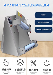 Máquina Eléctrica Automática de Acero Inoxidable para Hacer Masa de Panadería, Pizza y Pan, con Laminadora de Masa y Prensa para Pasteles - Product Image 4