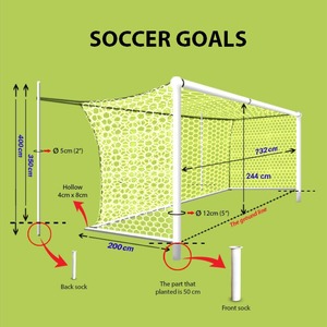 Buts de football en alliage d'aluminium - Product Image 3