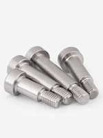 Bon prix vente directe d'usine M4 M6 acier inoxydable SUS304 SUS316 SUS316L vis à épaulement de polissage simples boulon à tête ISO7379