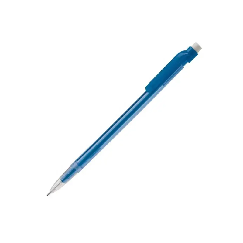 ดินสอเครื่องกลสีสันสดใสพับเก็บได้พลาสติกจีนราคาถูกพร้อมยางลบ