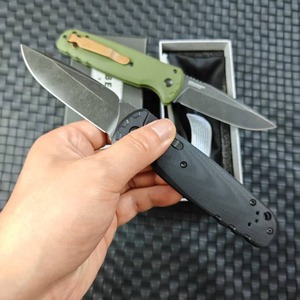 Coltello Pieghevole Stile BM4300 con Lama 9Cr14MoV e Manico G10, Strumento Tattico per Campeggio, Caccia, EDC, OEM, Fai-da-Te - Product Image 2