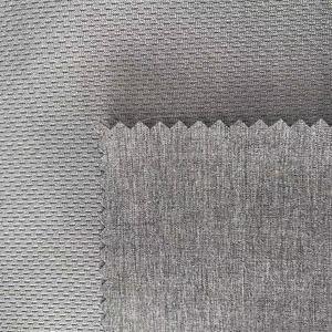 Tissu extensible 4 directions en nylon et polyester haute élasticité, tissu tricoté à l'œil de perdrix pour veste, manteau, vêtements d'extérieur - Product Image 2