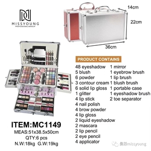 Kit Trucco Completo Vegano ed Ecologico <span class=keywords><strong>Miss</strong></span> Young per Donne - Product Image 3