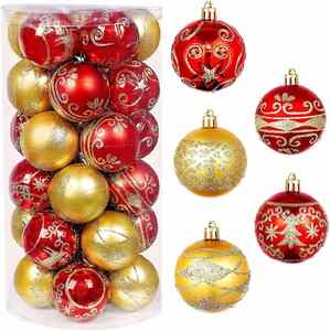 OEM ODM Custom Beaded Flocking Luxury Hand Blown Matte Glass <b>LED</b> Christmas Baubles Party Holiday Decoration Wholesale - Product Image 1