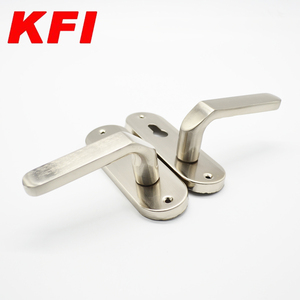 High Quality Modern Simple Doors Handles Locks Set with Key Lock for Main Kitchen Entrance Wooden Door - Product Image 6