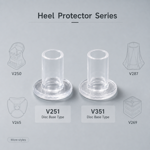 Protections <span class=keywords><strong>de</strong></span> talons hauts Hoersun, embouts pour talons aiguilles, base en PVC transparent pour la herbe, pour mariages, fabricant en gros - Product Image 4