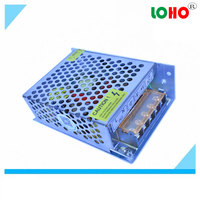 Tension d'entrée 220V~110VAC, sortie simple 24V 2A 2.5A 50W 60W, haute efficacité avec garantie de 3 ans pour les modules de guirlandes lumineuses LED