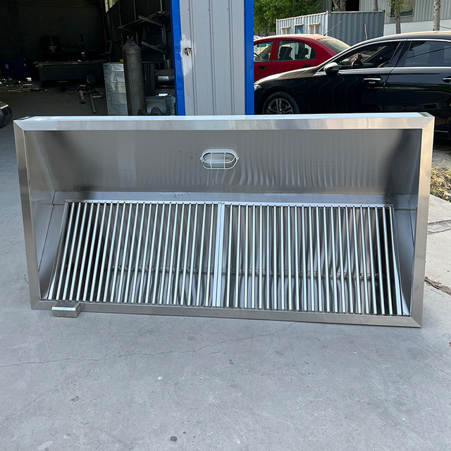 Damuyuan Commercial Electric Aluminum Smoke Exhaust Hood Adjustable Power for Restaurant Hotel Kitchen Extractor
