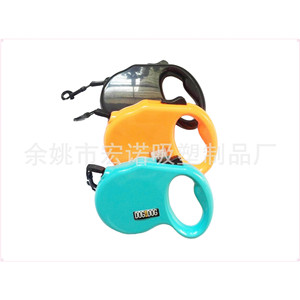 Laisse rétractable pour chien 3m Bleu Noir Rouge Orange Matériau ABS Style simple Ceinture de promenade pour chien - Product Image 2