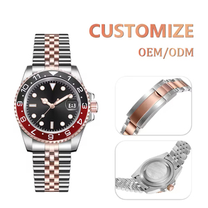 Hot Selling Low MOQ Custom Logo <b>Smart</b> Stainless Steel Sapphire Crystal Mens Mechanical Diver Watch for Men OEM - Product Image 3