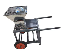 Nouvelle machine à broyer le manioc portable 2024 pour usage domestique et démarrage d'entreprise, facile à déplacer et très efficace
