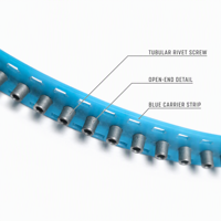 Vis semi-creuses tubulaires en acier au carbone SPR Walmetal WRS-0507-DC 5,3 mm X5/6/7/7,5/8/8,5 pour pistolet à rivets auto-perforant