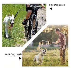 Laisse télescopique à ressort Kangdarpet pour chien, laisse de vélo pour chien, laisse pour animaux de compagnie, laisse de vélo pour promenade canine - Product Image 5