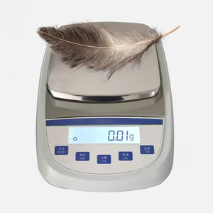 เครื่องชั่งน้ำหนักดิจิตอลแบบพกพาขนาดเท่าม้านั่งแสดงผล LCD ได้แม่นยำ0.1ก. - Product Image 1