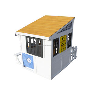 Casa de Juegos de Madera para Niños al Aire Libre en el Patio Trasero, Jardín o Parque - Product Image 3