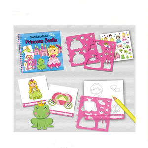 Portafolio de bocetos mágicos para niños, con plantilla de PP rosa - Product Image 2