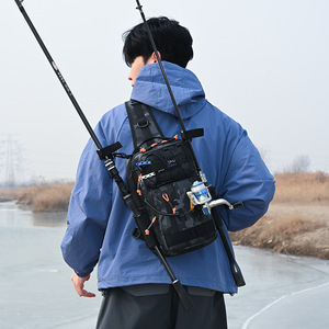 มาซาเวย์กระเป๋าคาดหน้าอกยุทธวิธีลายพรางอเนกประสงค์ระบบโมลกันน้ำกีฬากลางแจ้งกระเป๋าสะพายข้าง - Product Image 2