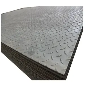 Hot rolled checkered steel sheet aisi 1040 plate price per kg 0.25mm 0.5mm 0.8mm 1mm 5mm 10mm thick prices