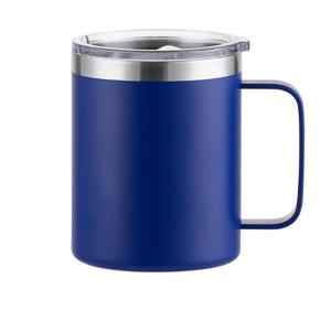 Vaso Térmico de Acero Inoxidable con Tapa, Diseño Minimalista Negro, Taza de Viaje con Rendimiento Térmico de 12-24 Horas - Product Image 1