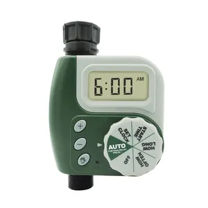 Ningbo Manufacturer Outdoor Water-proof Automatic Attractive Design Distinctive Green Garden Irrigation Timers