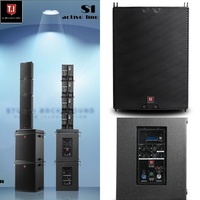 Sistema de Altavoces de Línea Activa Profesional T.I Pro Audio S1 de Alta Calidad, Precio de Fábrica, Mini Sistema de Sonido de 4 Ohmios, Garantía de 3 Años