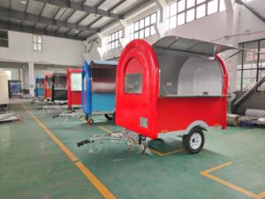 รถเข็นอาหารเคลื่อนที่สองชั้นมาตรฐาน USA - Product Image 4