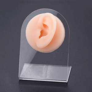 Lingchee <span class=keywords><strong>Piercing</strong></span> para el cuerpo Oreja <span class=keywords><strong>Boca</strong></span> Ombligo Lengua Silicona Nariz Molde Práctica Piel <span class=keywords><strong>Piercing</strong></span> Modelo Silicona Oreja Modelo Exhibición de joyería - Product Image 6