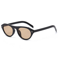 Lunettes de soleil ovales 2026 pour femmes, monture intégrale, légères, verres décoratifs, accessoires de conduite tendance, décontractées et durables