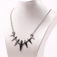 Collier ras du cou en argent avec panthère pour homme, souvenir de film