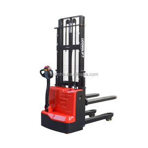 Apilador Eléctrico de Paletas de Doble Elevación de 1500 kg, Altura de Elevación de 1600-3500 mm, Montacargas para Pasillos Estrechos, Fácil Operación - Product Image 3