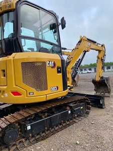 Excavadora Caterpillar 303 de 3 Toneladas de Peso Operativo, Motor Cummins Esencial, Bomba Caterpillar, Embalaje EPR Francia Cat 303 - Product Image 2