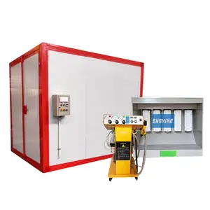 Hot sell powder coated aluminum/powder coating room/powder coating set with CE certification